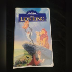 Lion king vhs